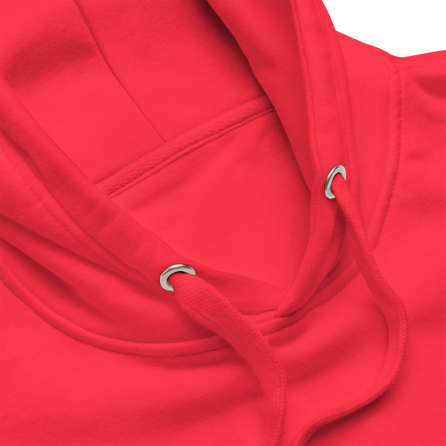 Pioneers Embroidered Red Hoodie