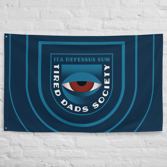 Tired Dads Society Flag