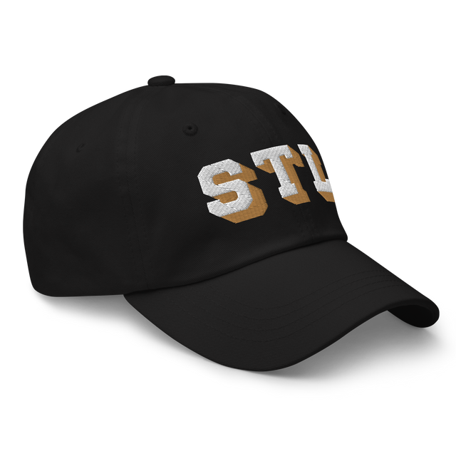 STL Block Shadow White/Gold Ballcap