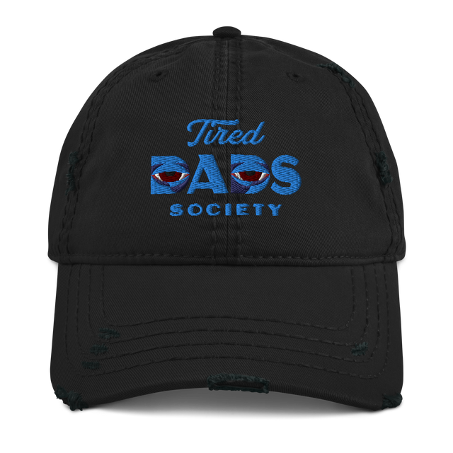 Tired Dads Society Distressed Dad Hat