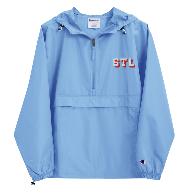 STL Block Shadow Champions Pullover Jacket Blue