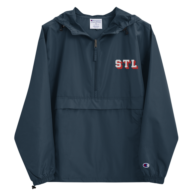 STL Block Shadow Champions Pullover Jacket Blue