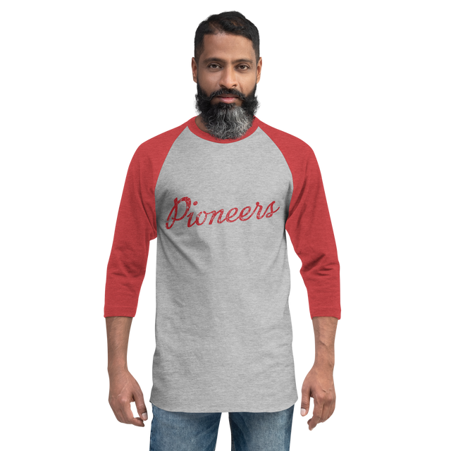 Pioneers Script Baseball T-Shirt