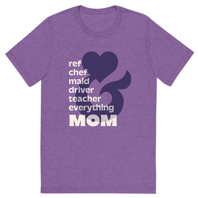 Everything Mom T-Shirt Purple