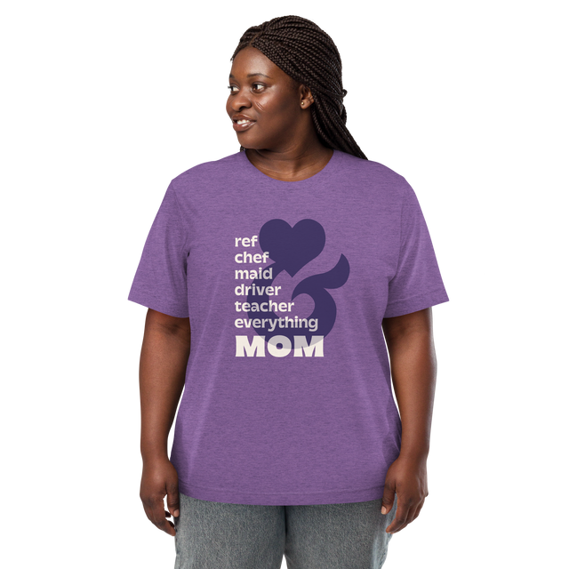 Everything Mom T-Shirt Purple