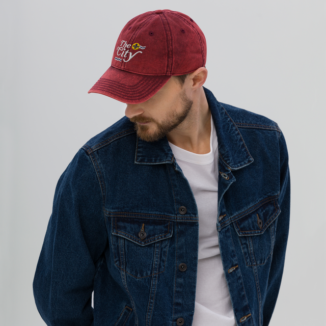 The City Vintage Twill Cap