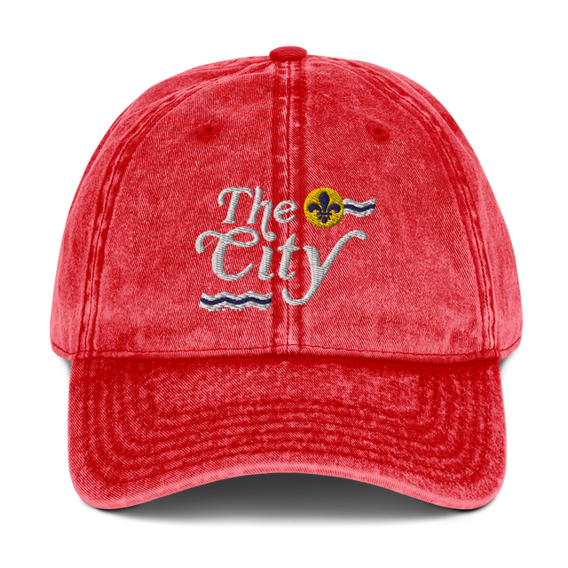 The City Vintage Twill Cap