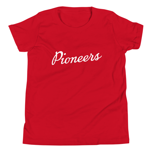 Pioneers Script Youth T-Shirt